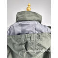 High Quality Green Windproof Hooded Jacket